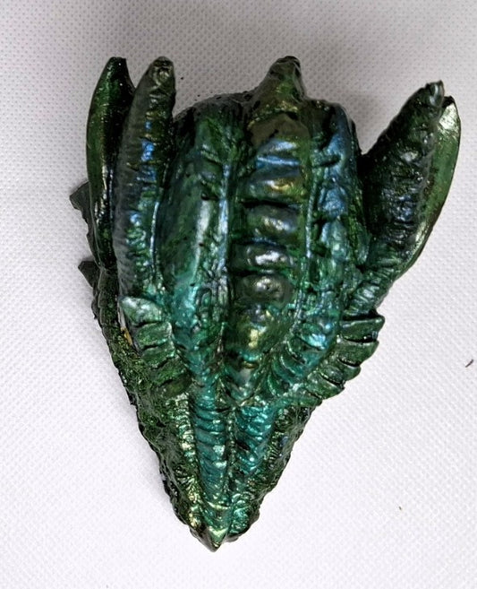 ✨🐉 Emerald Dragon Skull – klein, wild & voller Magie! 🐉✨